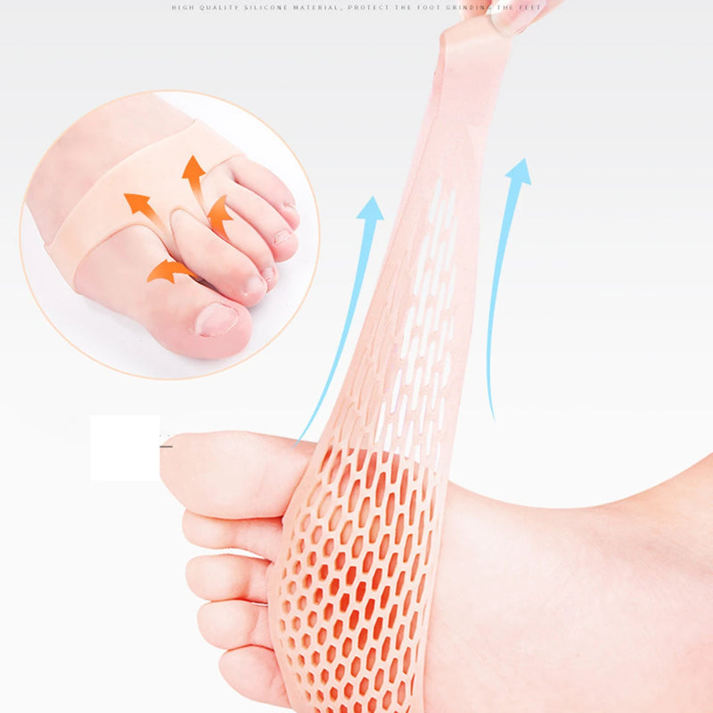 Palmilha de Silicone Ortopédica com design Anatômico para Salto Alto - Ortho Feet